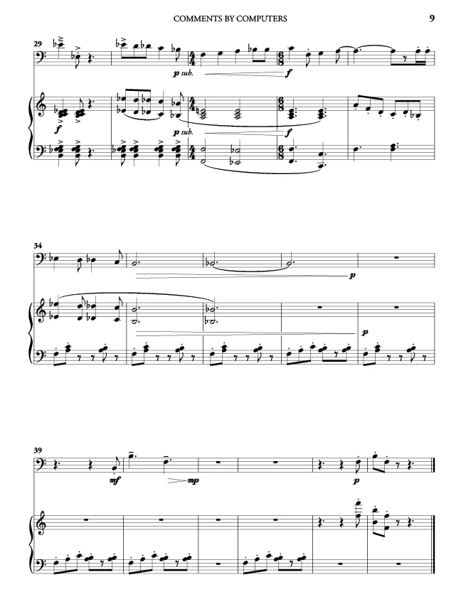 Comments by Computers (trombone) - Image 3