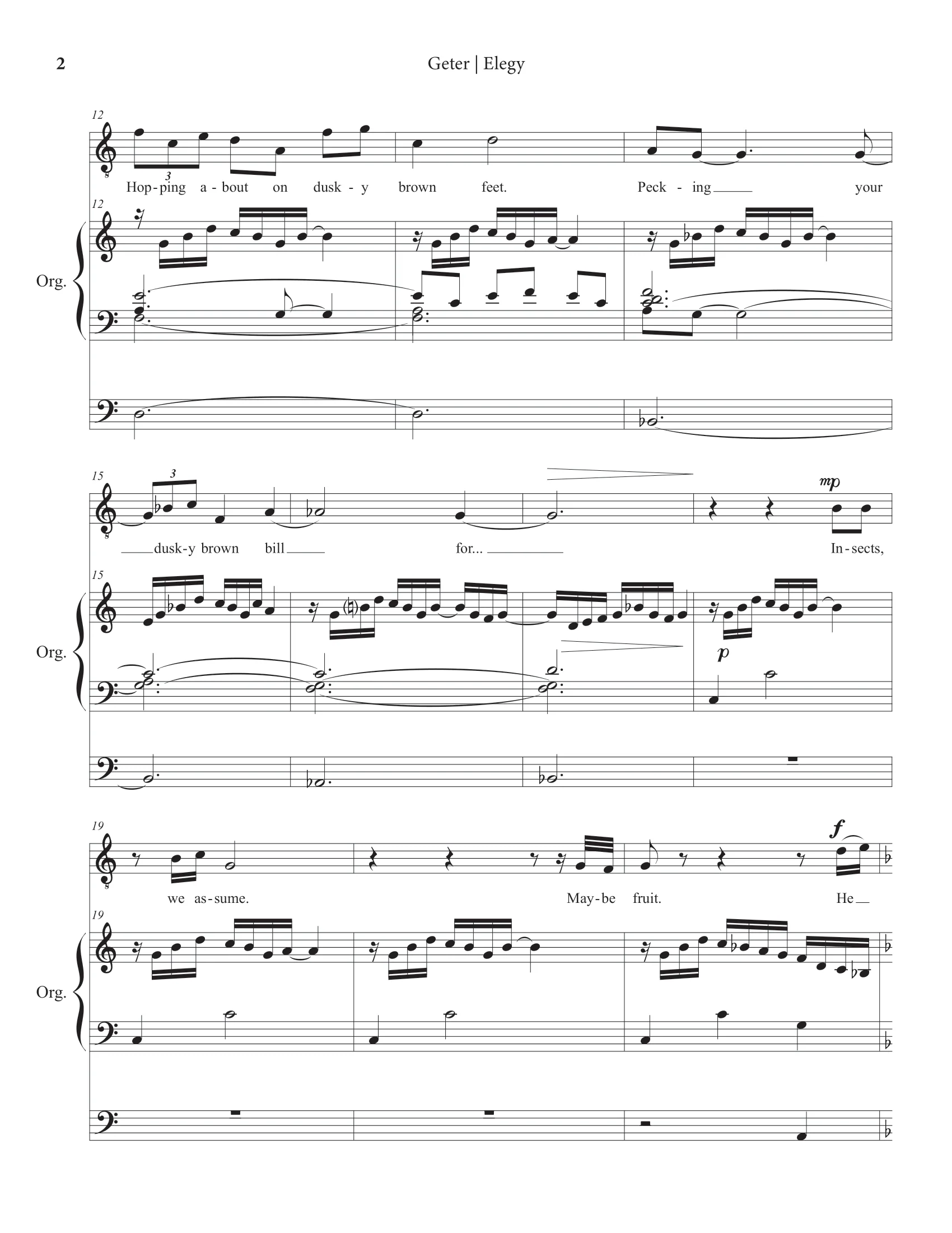 Elegy (for the Mysterious Starling) - Image 3
