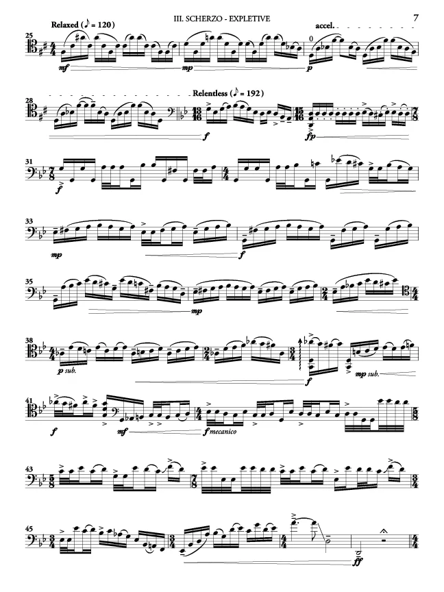 Suite for Solo Cello - Image 3