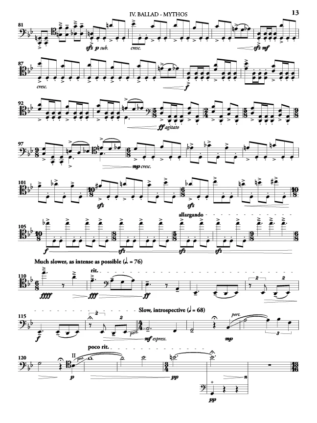 Suite for Solo Cello - Image 4